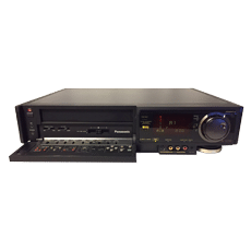 ScanCorner Equipment und VHS-Rekorder Panasonic NVFS2